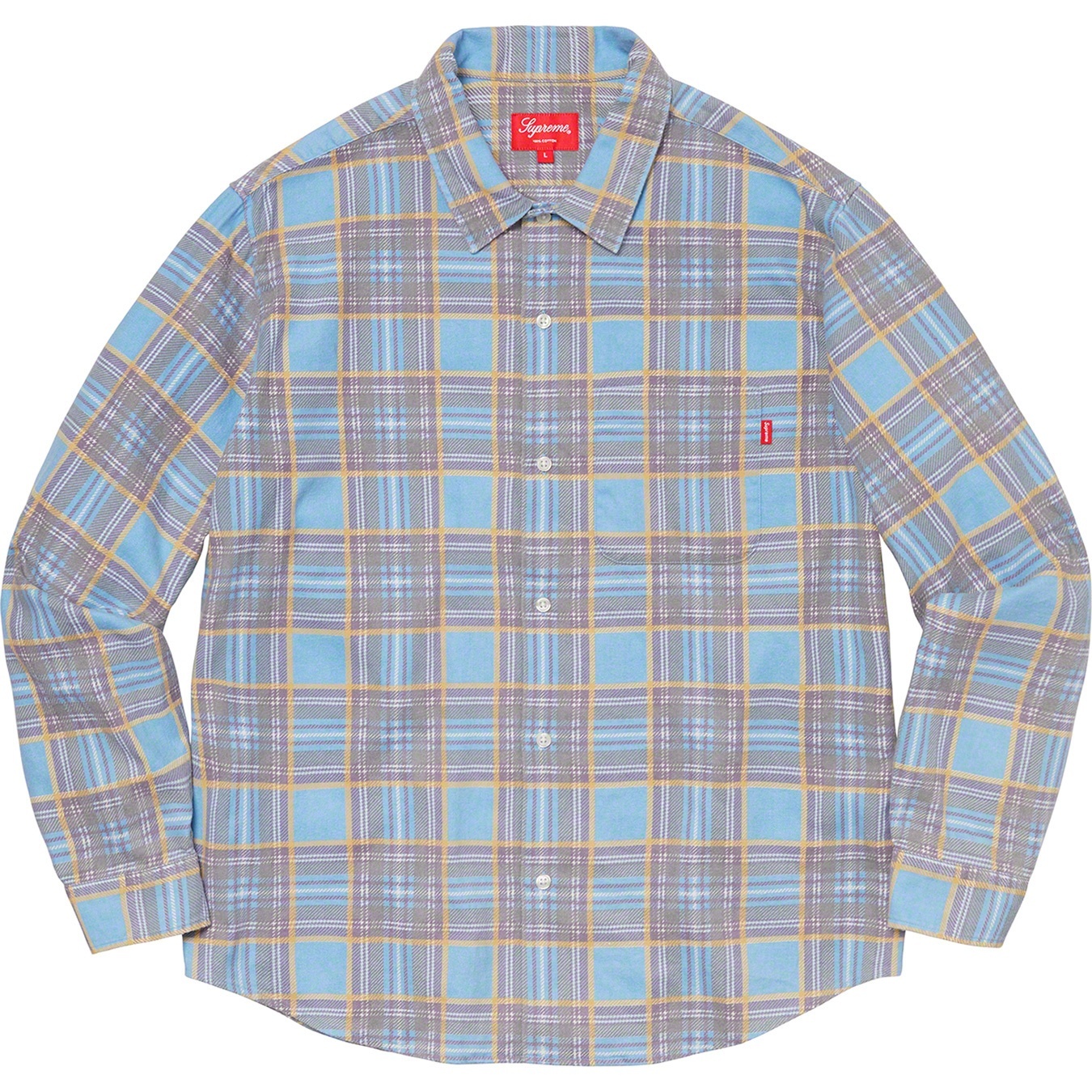 Printed Plaid Shirt view 5